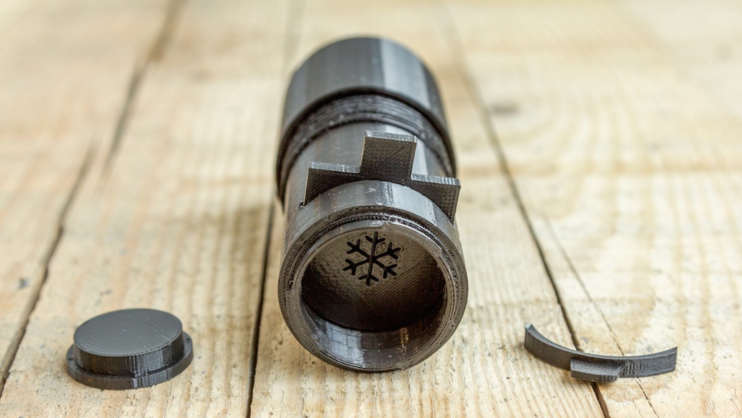 Model Of The Week 3D Printed Camera Lens Say AWESOME SolidSmack