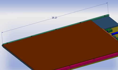 شامل ڪريو طول و عرض ملڪيت ۾ solidworks