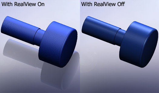 solidworks-realview-comparison solidworks realview side-by-side