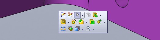 solidworks-shorcut-bar solidworks shortcut bar