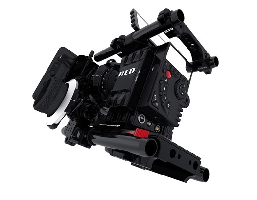 RED scarlet epic designed in solidworks hypershot