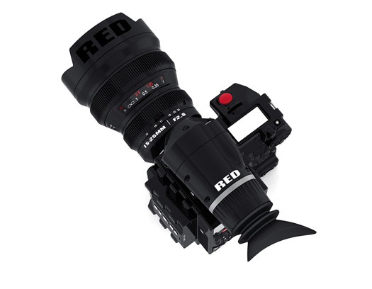 rRED scarlet epic designed in solidworks hypershot