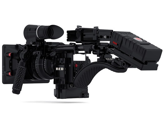 RED scarlet epic designed in solidworks hypershot