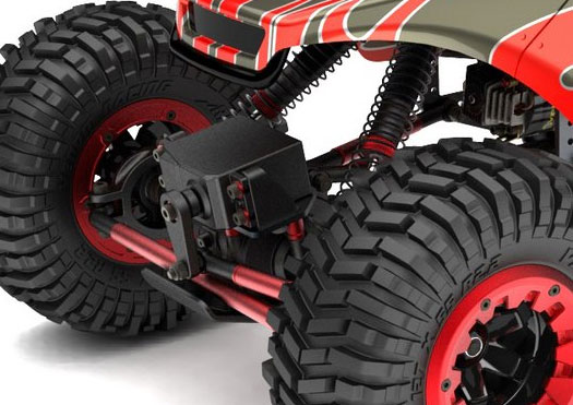 solidworks-rc-car-closeup01 venom creeper rc car bunkspeed rendering