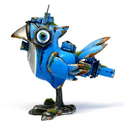 birdlett-01 Birdlett Vinyl/resin Figure by Cris Rose.