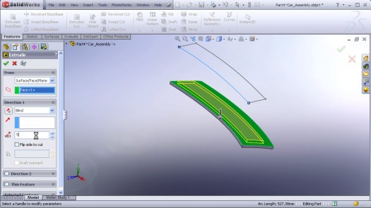 SolidWorks Audi R8 car modeling tutorial