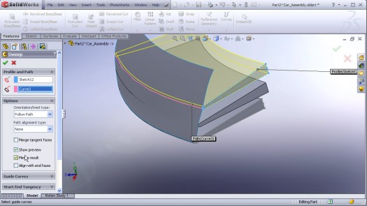 SolidWorks Audi R8 car modeling tutorial