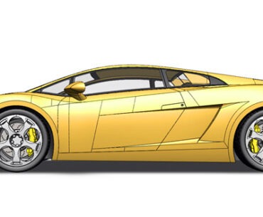 Solidworks Lamborghini Gallardo Car Tutorial. Feast Your Eyes.
