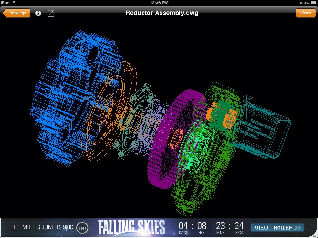 TurboViewer 3D DWG Viewer Hits the iPad with Hot New Tech