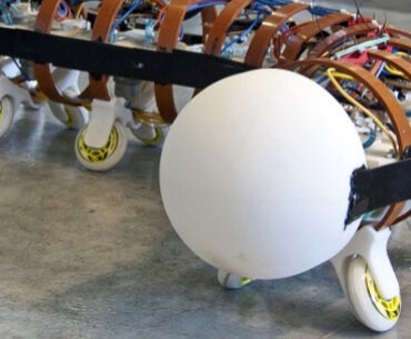 3D Printed Robot Worm Crawls Slowly Through Rubble/Your Skins