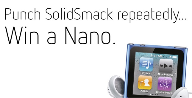 Punch SolidSmack Repeatedly… Win an iPod Nano.