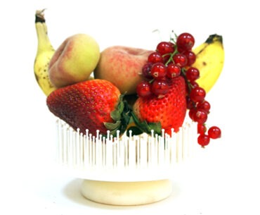 Hair Brush Fruit Bowl. Yes, The 3D Printed Combo Device for Hair… and Fruit