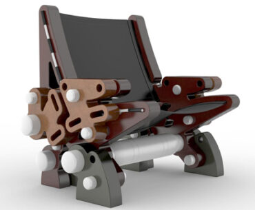 The Asymmetric Permutations of Kenneth Smythe's Chair Designs