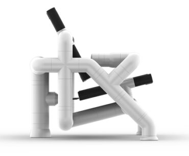 Kenneth Smythe Chair Design Puts PVC Pipe to Beautiful Use