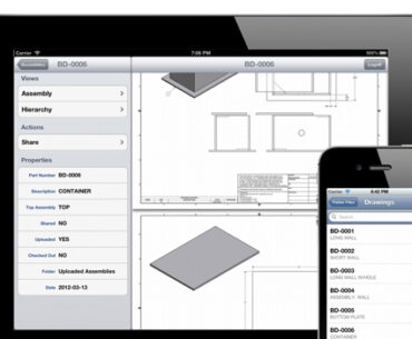Flatter Files Puts Your SolidWorks and AutoCAD Drawings in Your Pocket