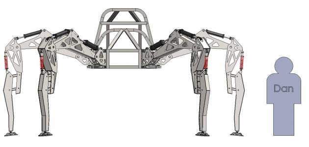 hexapod-solidworks