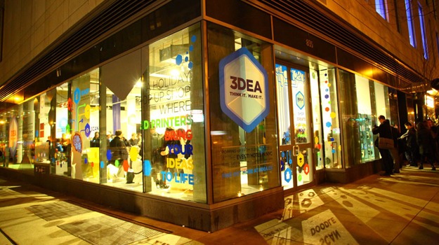 3DEA: 3D Printing Pop Up Store Opens in NYC for the Holidays