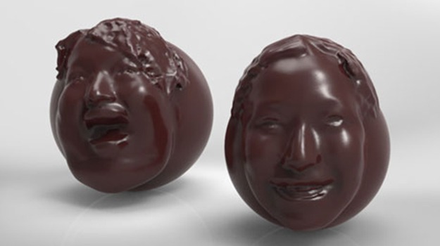 Best or Worst Valentine's Day Gift Ever?: HD 3D Print-Molded Chocolate Head Truffles