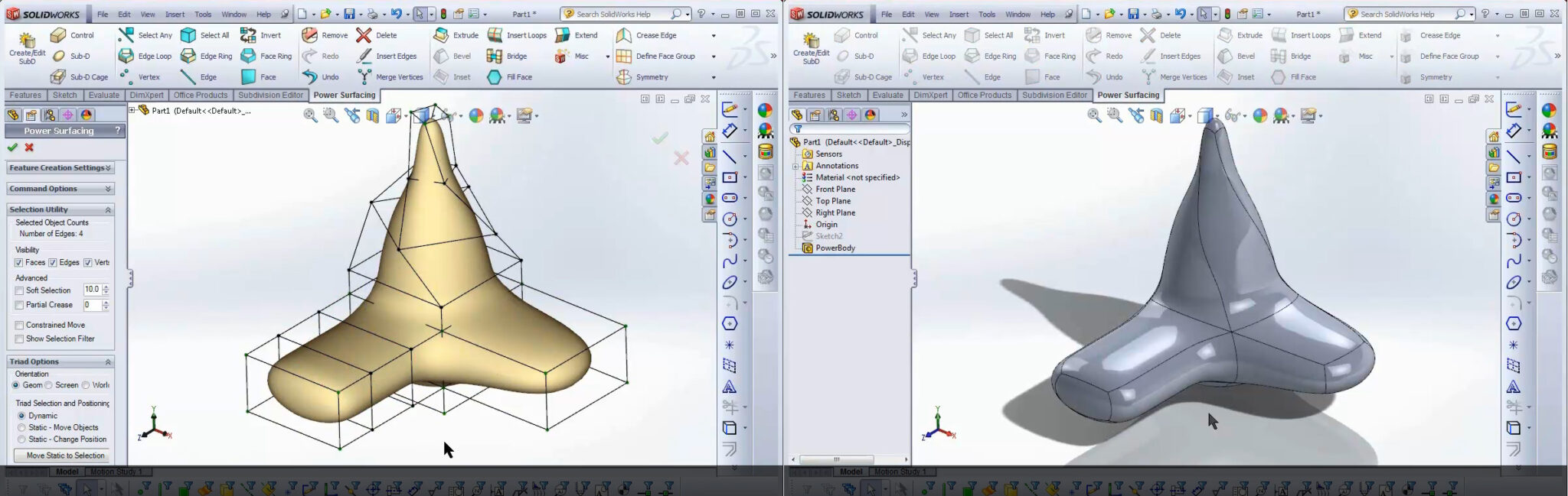 Power Surfacing for SolidWorks. Finally, Freeform Modeling in ...