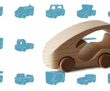 100 Wooden Toy Cars from 100 Designers (and You Can Make Your Own)