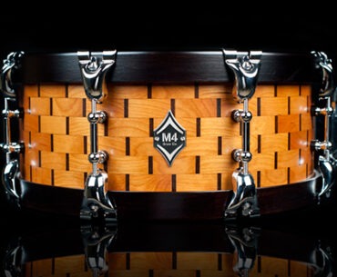Beautiful Hand-made Drum Shell Design Made of 384 Individual Pieces