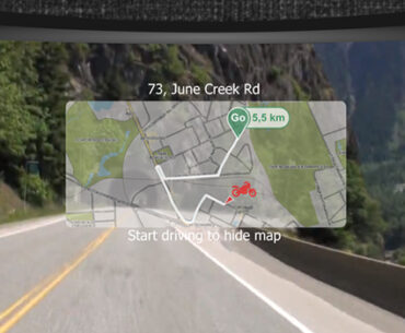 LiveMap: The Augmented Reality Motorcycle Helmet of the Future?