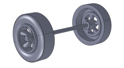 bearing and wheels