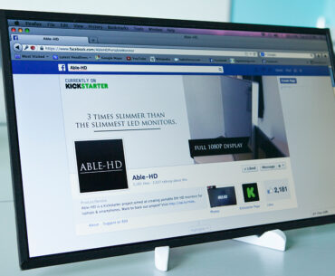 Able-HD is the DIY HD 1080p Screen You Can Use on the Go