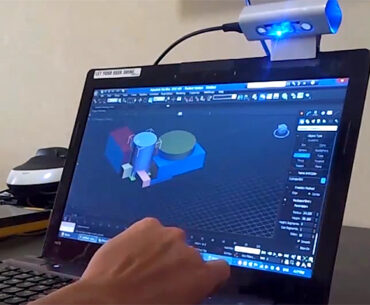 Yes, This is 3D Multitouch Being Used For Precision 3D Design