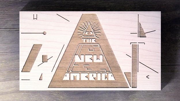 Major Laser: 'The New America' is an Animated Short Film Using 800 Frames of Laser-Engraved Wood