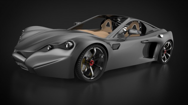 fusion360-keyshot-concept-car-complete