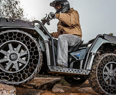 Airless and Bulletproof Tires Being Introduced in New Polaris ATV Design