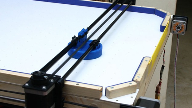 3D Printer Hacks: The Air Hockey Robot