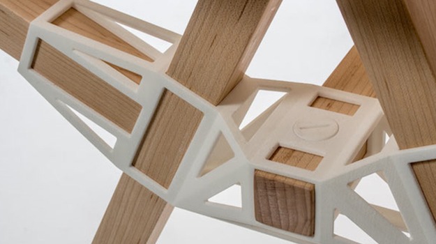 Create Customized Furniture Designs With These 3D Printed Wood Connectors
