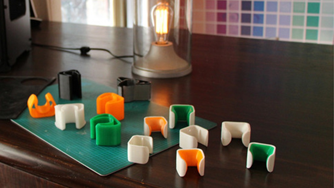 The Clug: A 3D Printable Minimalist Bike Storage System