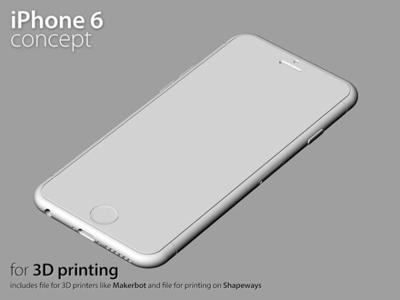 3D Printed Models Based On iPhone 6 Leaks Spark A New Trend - SolidSmack