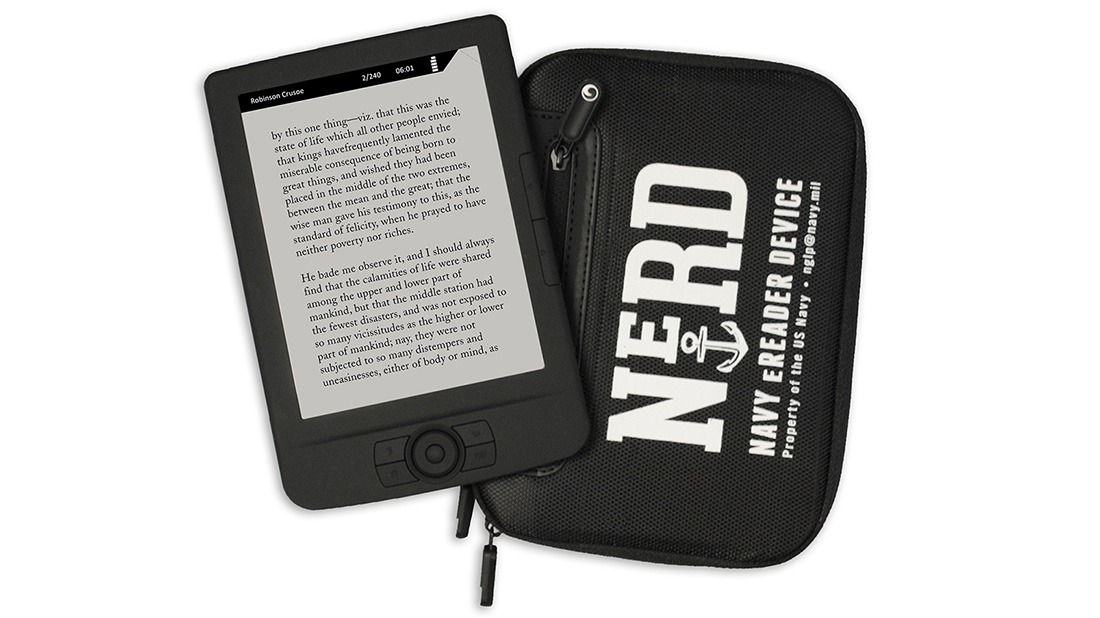 Navy NeRD: No-frills e-Reader For The Submarine Boys