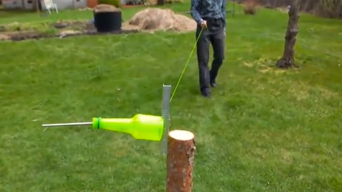 Making Rope From Plastic Bottles