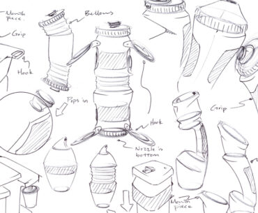 New Adventures in Water Bottle Design…Squeezable Glass?