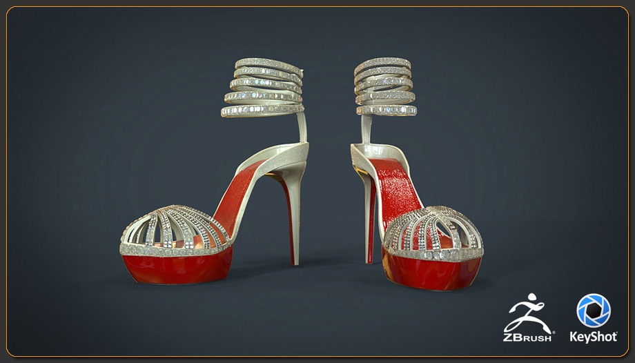 07_Shoes_ZBrush4R7_ThomasRoussel