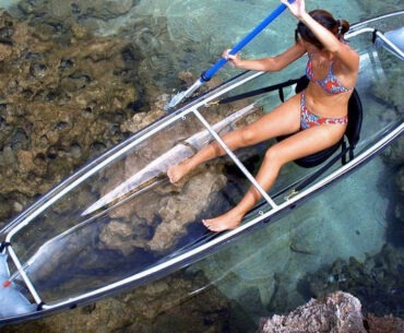Boat Manufacturer Puts Polycarbonate to the Test With Transparent Sea Kayak Design