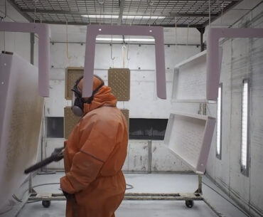 Beam: Watch a Minimalist Stool Go From Sheet Metal to Finished Product