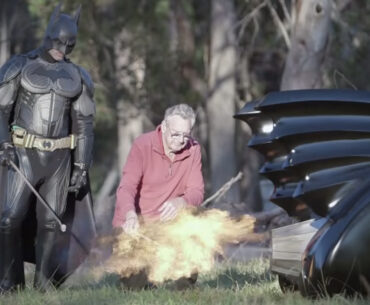 Batman Fanatic and Retired Engineer Grandfather Build Street Legal 1989 Batmobile