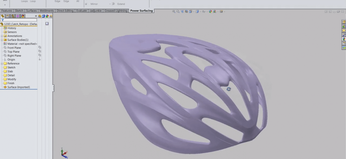 Latest Cadjunkie Series Gets You Started with 3D Scans, MODO and SolidWorks