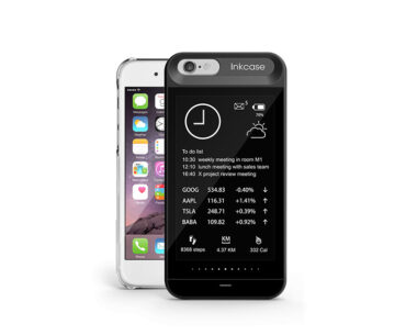 The Oaxis Inkcase Adds a Second Screen to the Back of Your iPhone