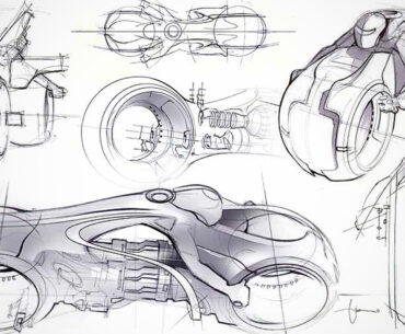 A Fully-Functional Daniel Simon-Designed TRON Lightcycle Just Sold for $77,000