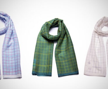 These Graph Paper Scarves Help You Measure Your Assemblies On-The-Go (and in Style)