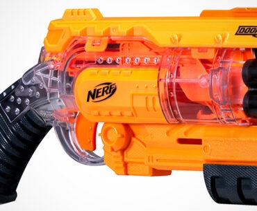 New NERF Blaster Designs Feature Clear Plastic Housing to Reveal Internal Mechanisms