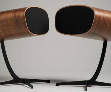 Davone's New Ray-S Speaker Set Channels the Eames Lounge and Ottoman Set