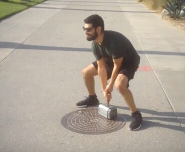Prankster Creates Electromagnetic Version of Thor's Hammer That Only He Can Pick Up